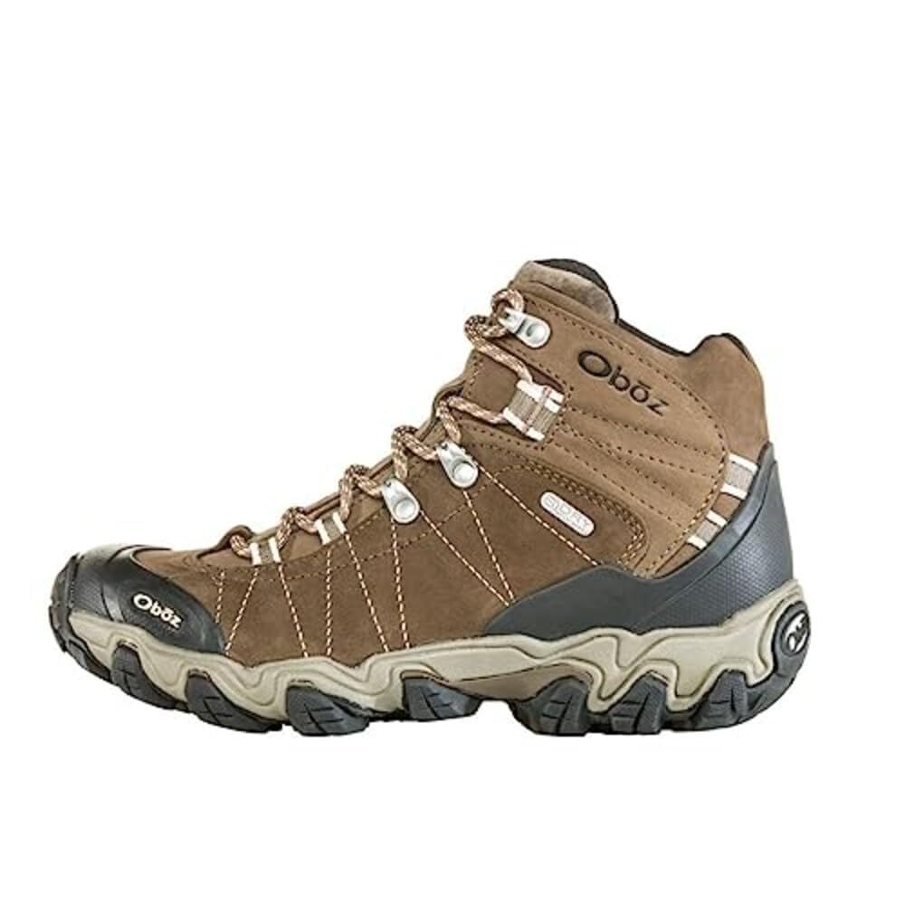 OBOZ WOMEN'S BRIDGER MID B-DRY HIKING BOOT, WALNUT, 6.5